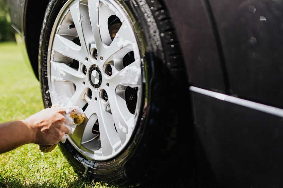 Professional paint correction and polishing process